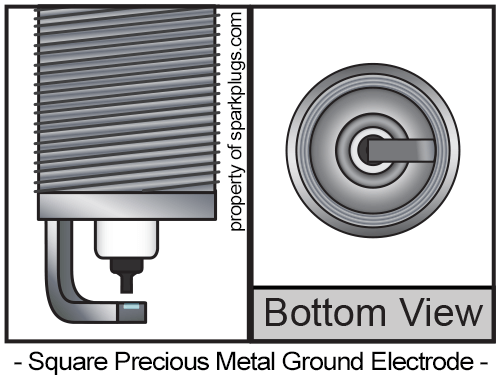 Square Platinum Electrode