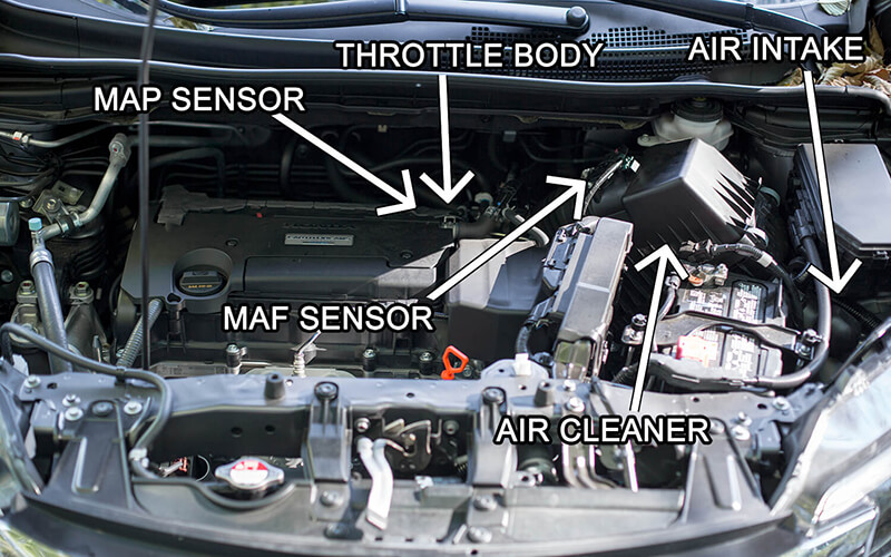 2004 honda accord map sensor