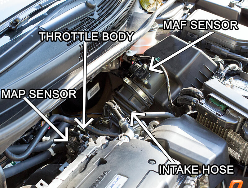 06 mustang gt mass air flow sensor problems