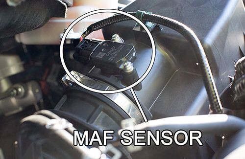 MAF Sensor Location on a Honda CRV