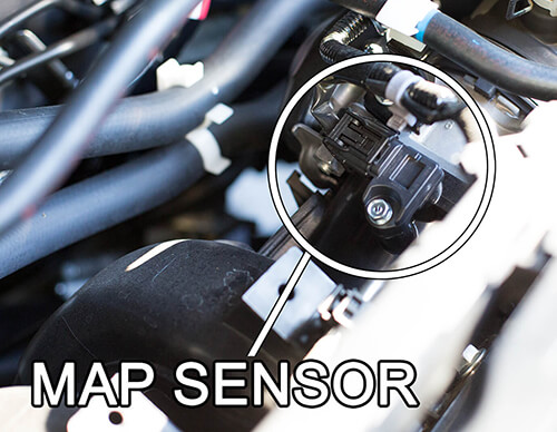 MAP Sensor Location on a Honda CRV