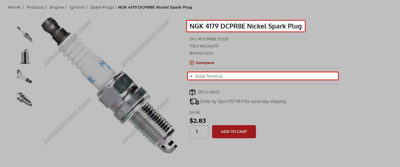 NGK 4179 Specs