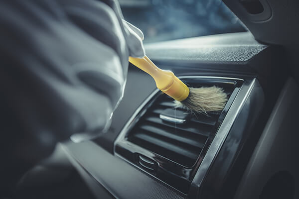 Safe interior car cleaning