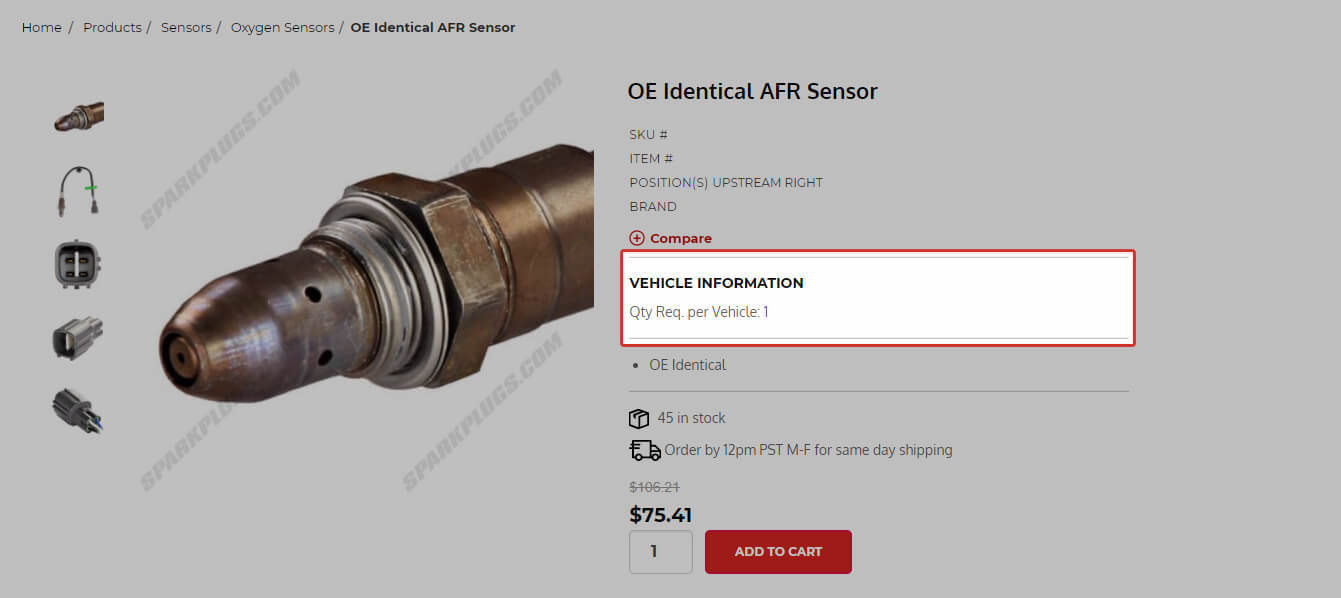  Oxygen Sensor Position Guide