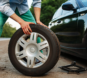 Spare Tire Installation